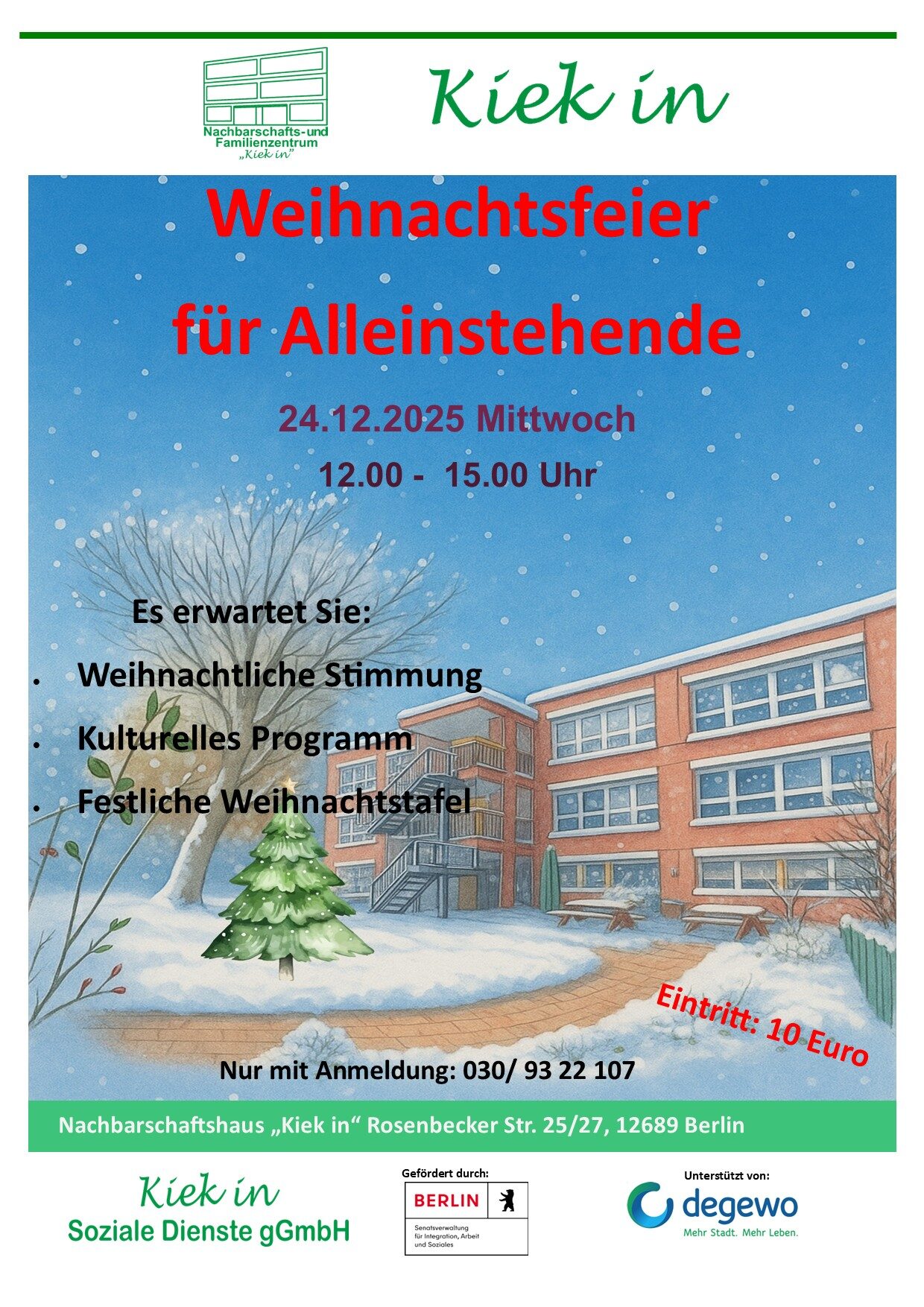 Weihnachtsfeier 2025