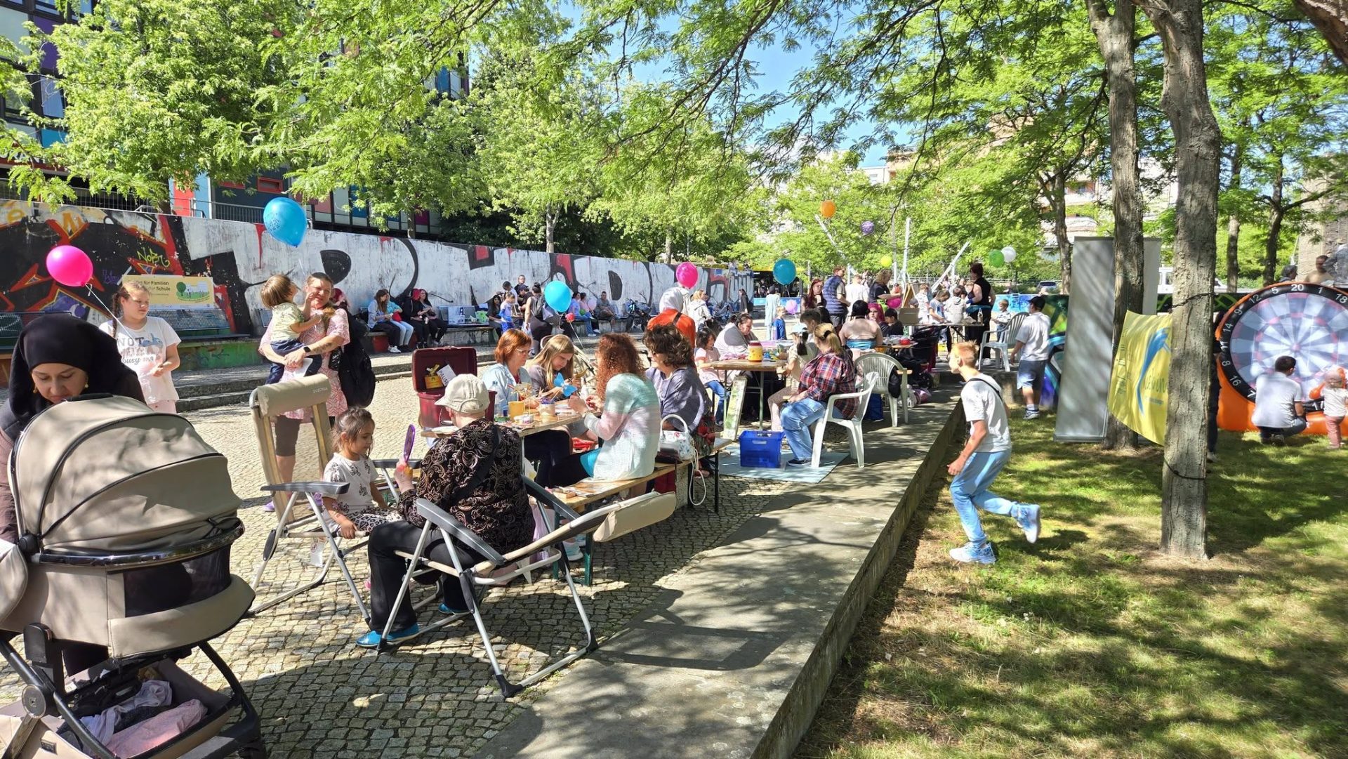 Gelungener Ferienauftakt auf dem Barnimplatz